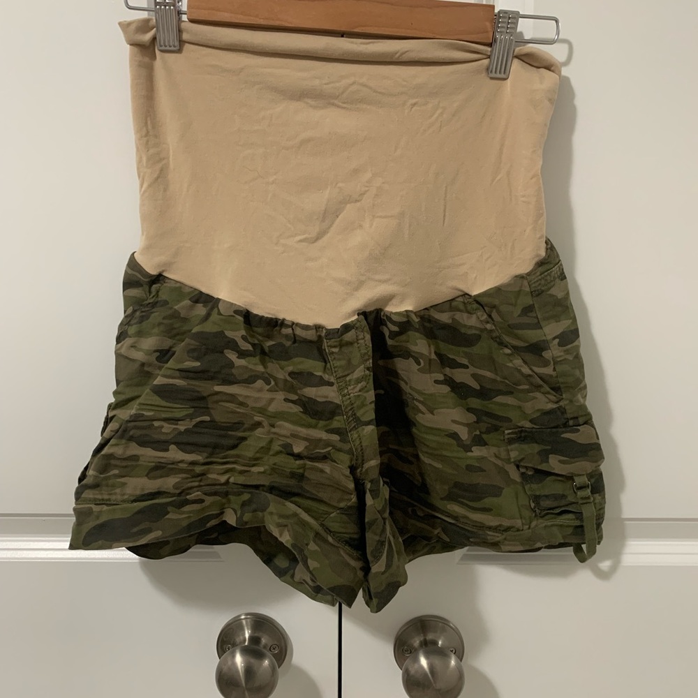 Camo Maternity Shorts